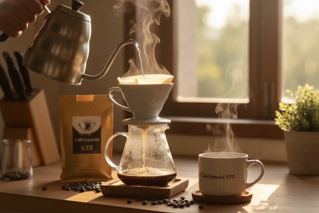 melhor grão de café para coado filtro