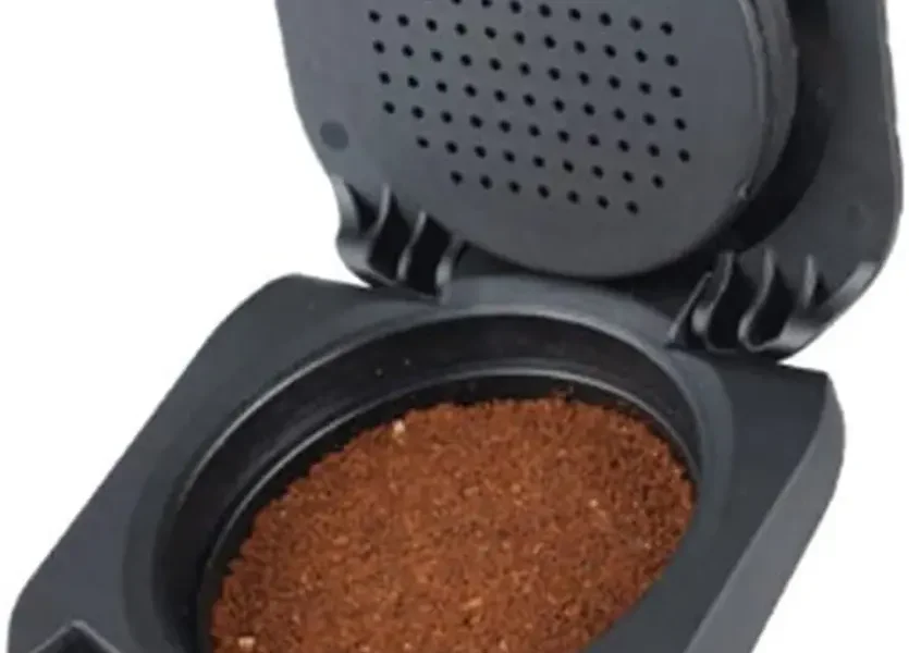 Adaptador reutilizável Wusteg preto para Dolce Gusto