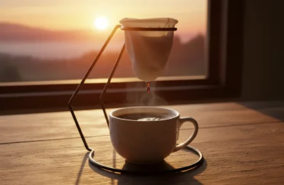 Coador De Café Individual Black Fast Coffee