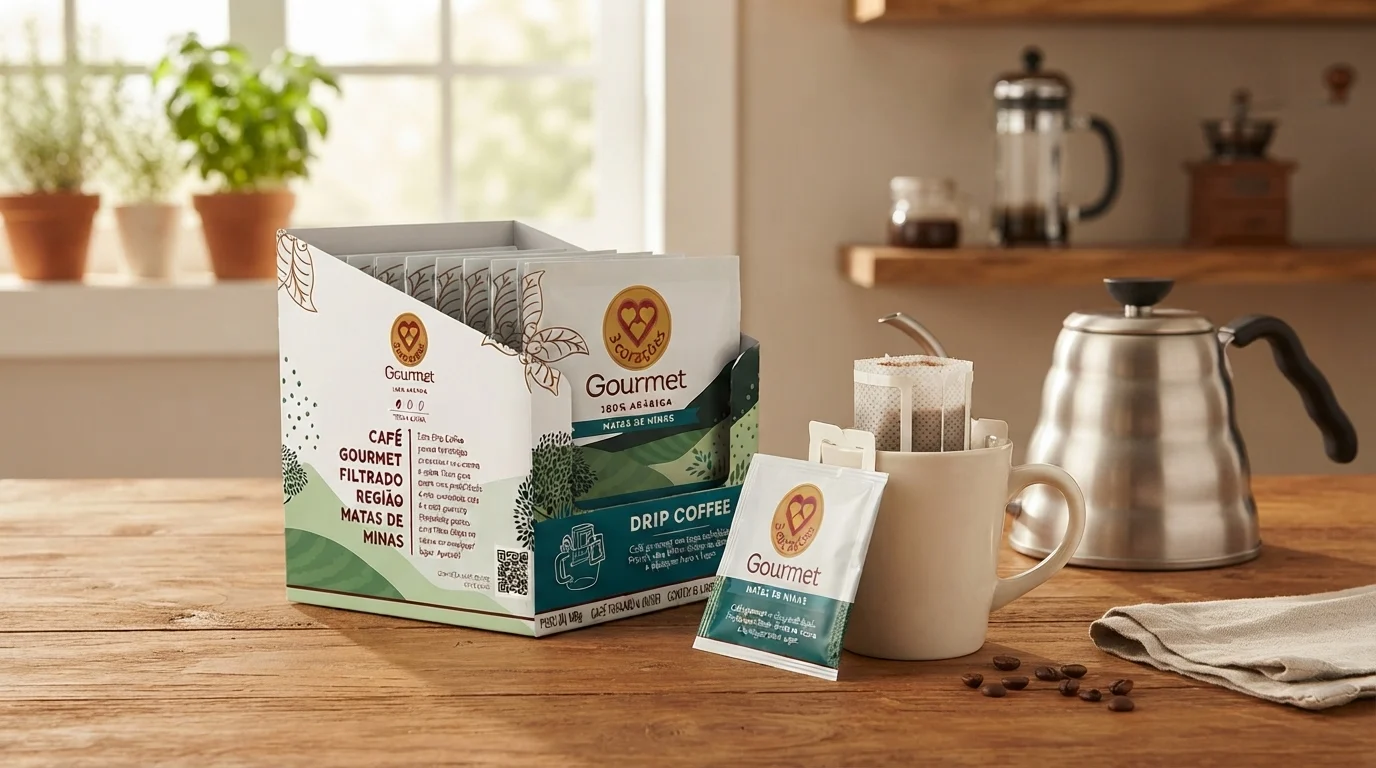 3 Corações Café Drip Coffee Gourmet Matas de Minas