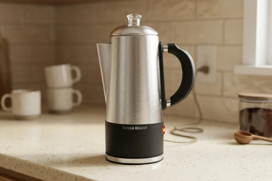 Cafeteira Italiana Gran Cadence Inox