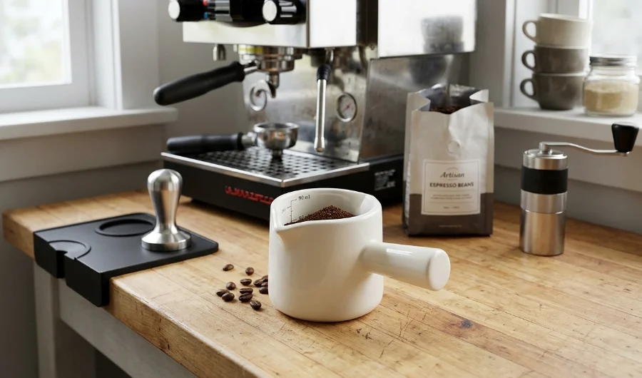 Copo Medidor de Café Expresso Yhojoy
