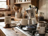 Como usar a cafeteira italiana para fazer o café perfeito