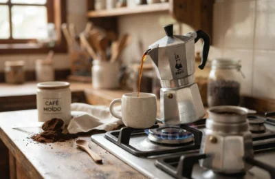 Como usar a cafeteira italiana para fazer o café perfeito
