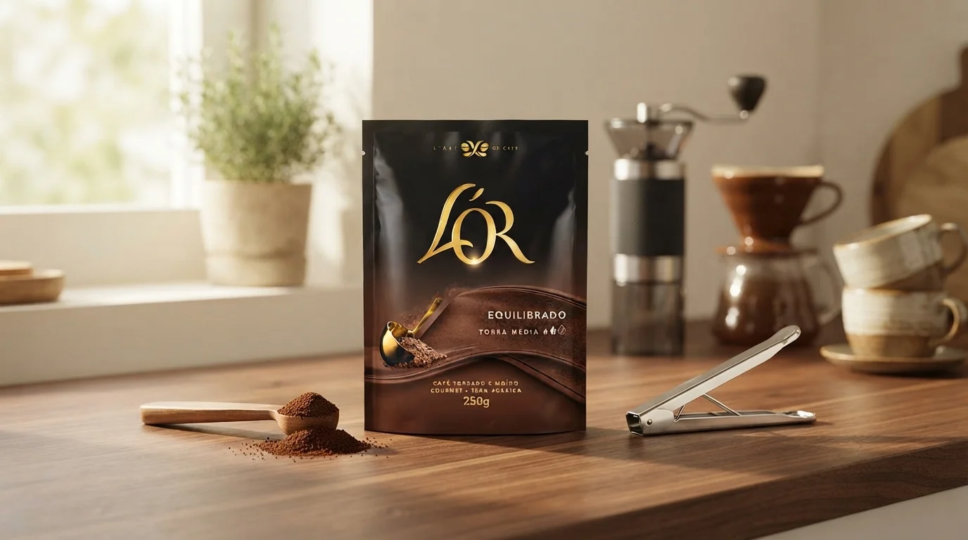 L'OR Café Torrado E Moído Equilibrado Torras 100% Arábica