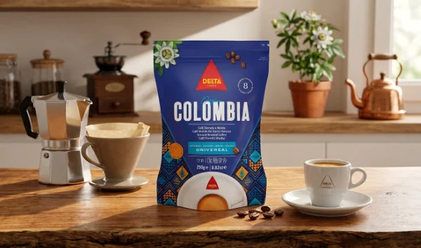 Delta Q Café Torrado e Moído Colômbia
