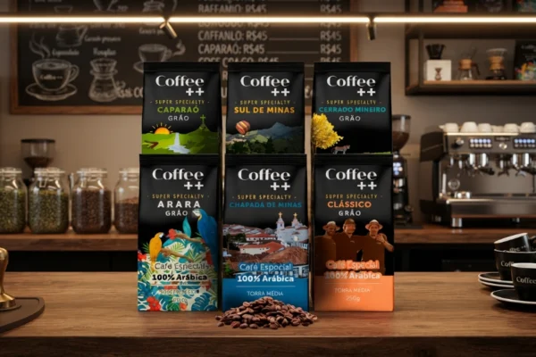 Kit 6 Pacotes Café Especial Coffee ++ é bom? 5 Kit 6 Pacotes Café Especial Coffee