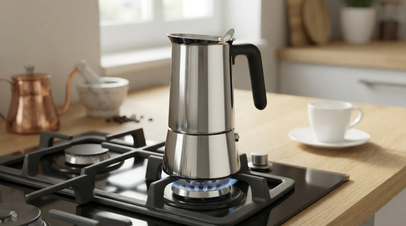 Bialetti, Clássica, Prata, Cafeteira 10 xícaras — imagem 2