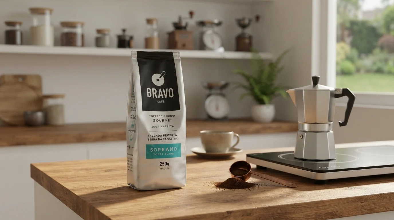 BRAVO CAFɠ SOPRANO MOIDO 250G é Bom? Análise 2 BRAVO CAFɠ SOPRANO MOIDO 250G