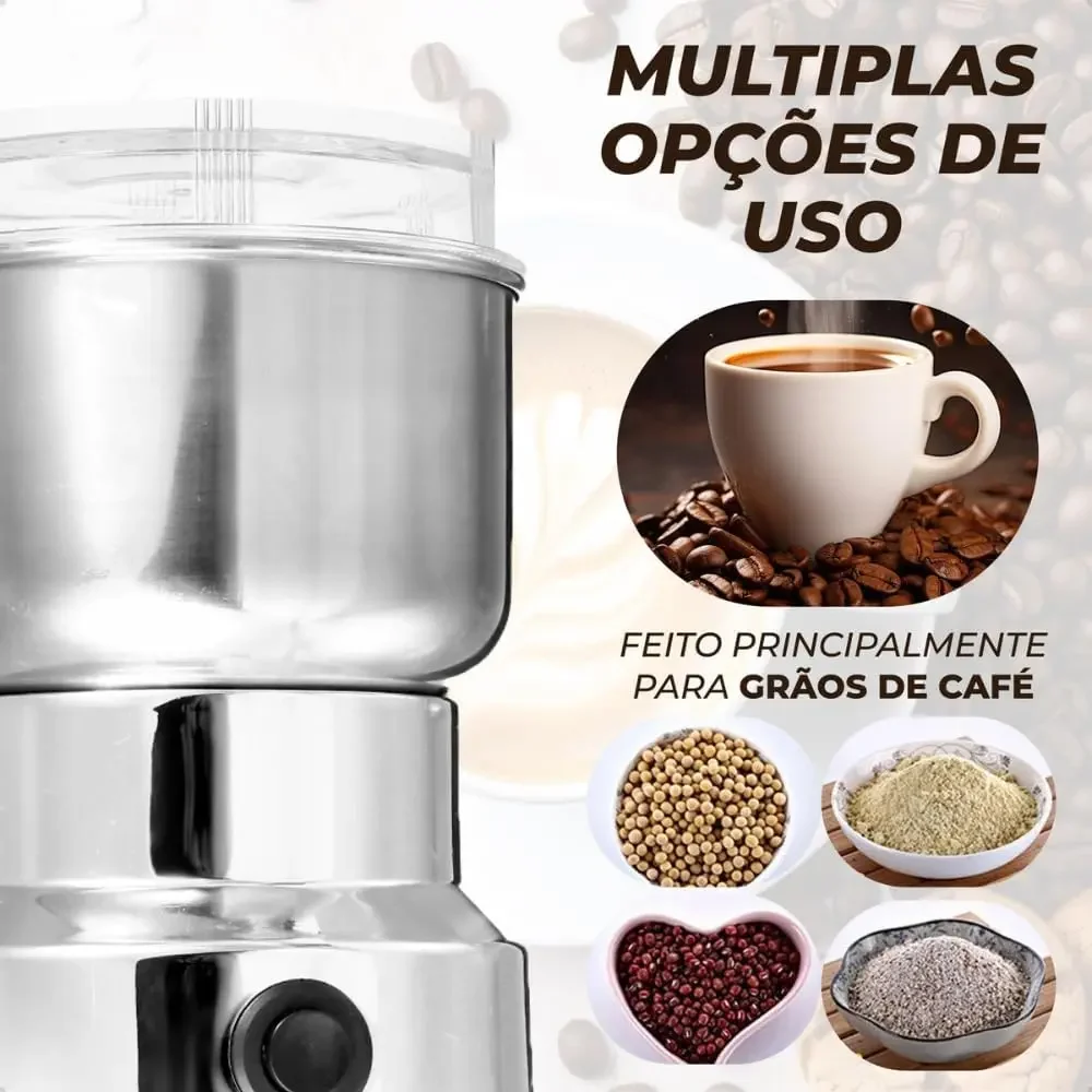 Moedor de Café Elétrico Inox Vale a Pena?