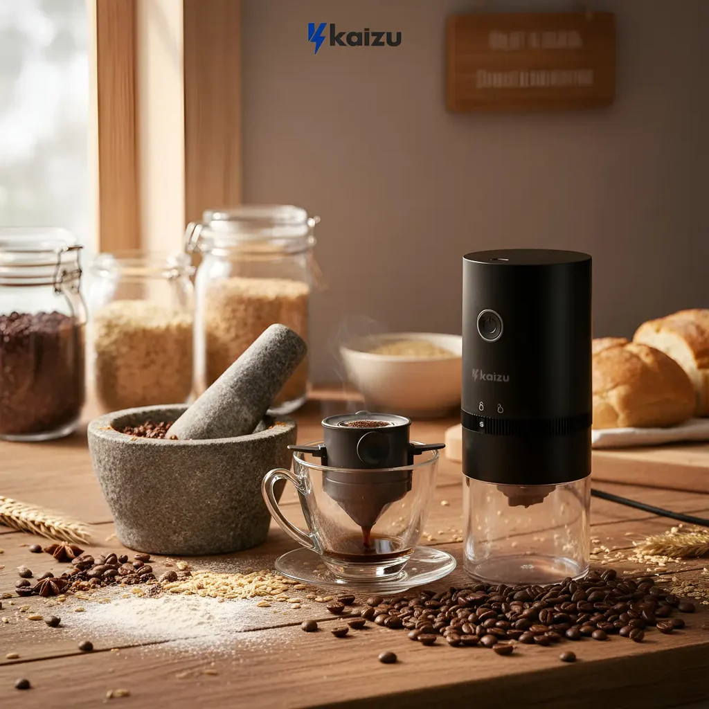 Kit Moedor Café Kaizu Vale a Pena? Ela Muda Seu Café! 2 Kit Moedor Café Kaizu Vale a Pena? Ela Muda Seu Café!