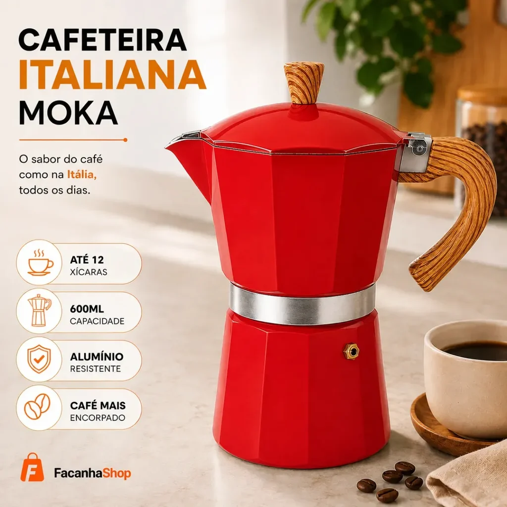 Cafeteira Italiana Moka 12 Xícaras Vale a Pena? Ela Muda Seu Café! 2 Cafeteira Italiana Moka 12 Xícaras Vale a Pena? Ela Muda Seu Café!