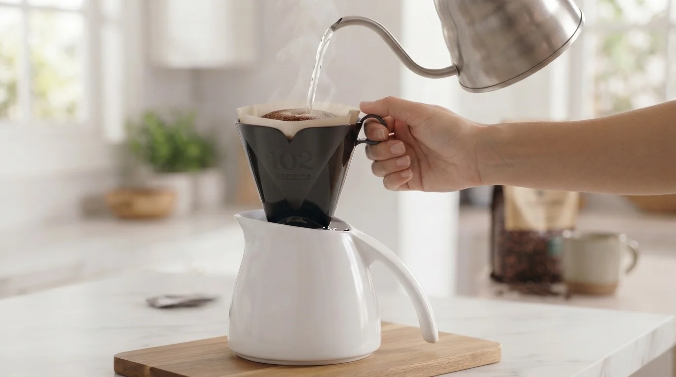 Suporte para Filtro de Café Plástico — imagem 2