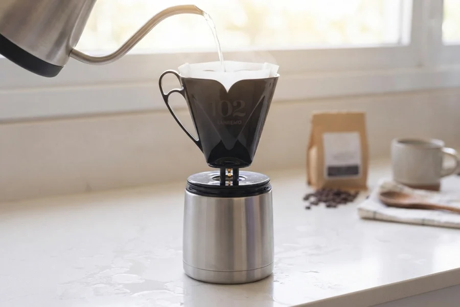 Suporte para Filtro de Café Plástico
